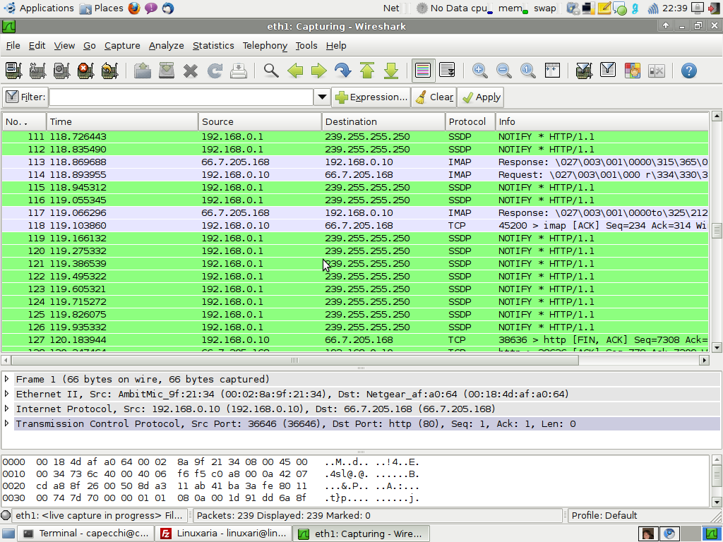 wireshark filter by ip and port range