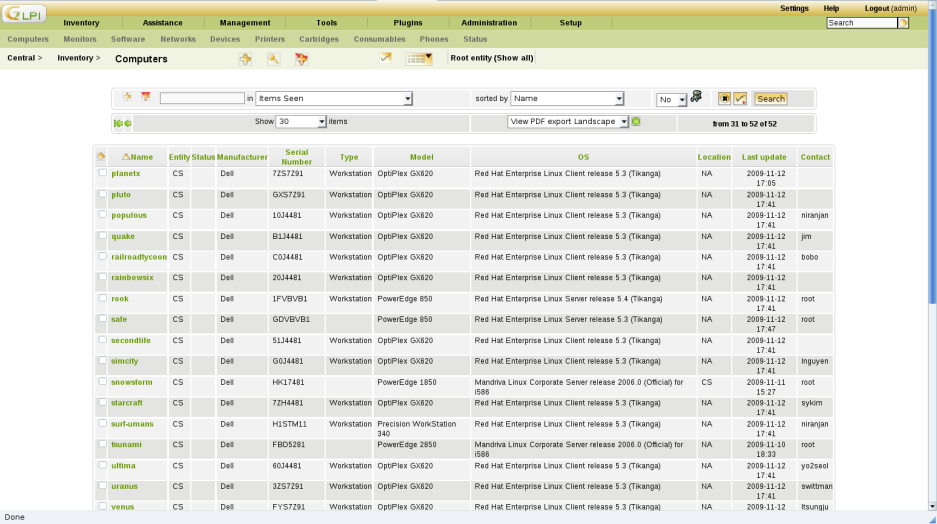 pc asset management open source