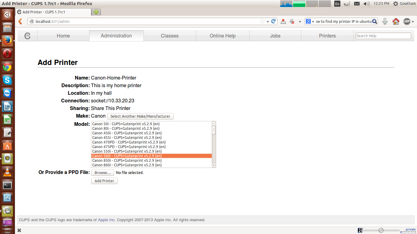 How to Add a Printer in Ubuntu or Linux Mint with CUPS Linuxaria